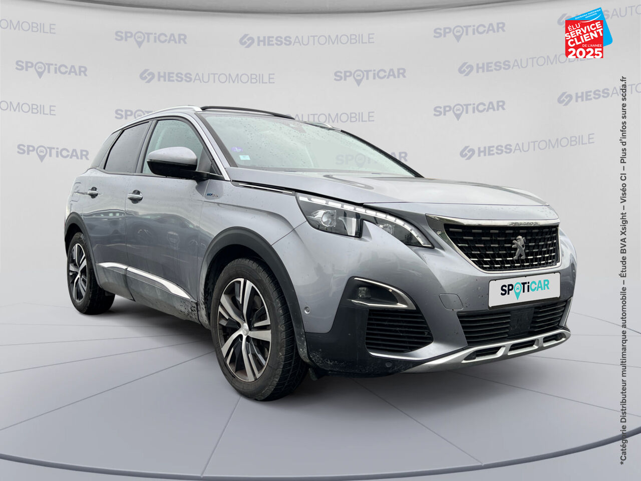 Véhicule d'occasion PEUGEOT 3008 HYBRID 225CH ALLURE BUSINESS E-EAT8 10CV chez Renault Saint-Louis