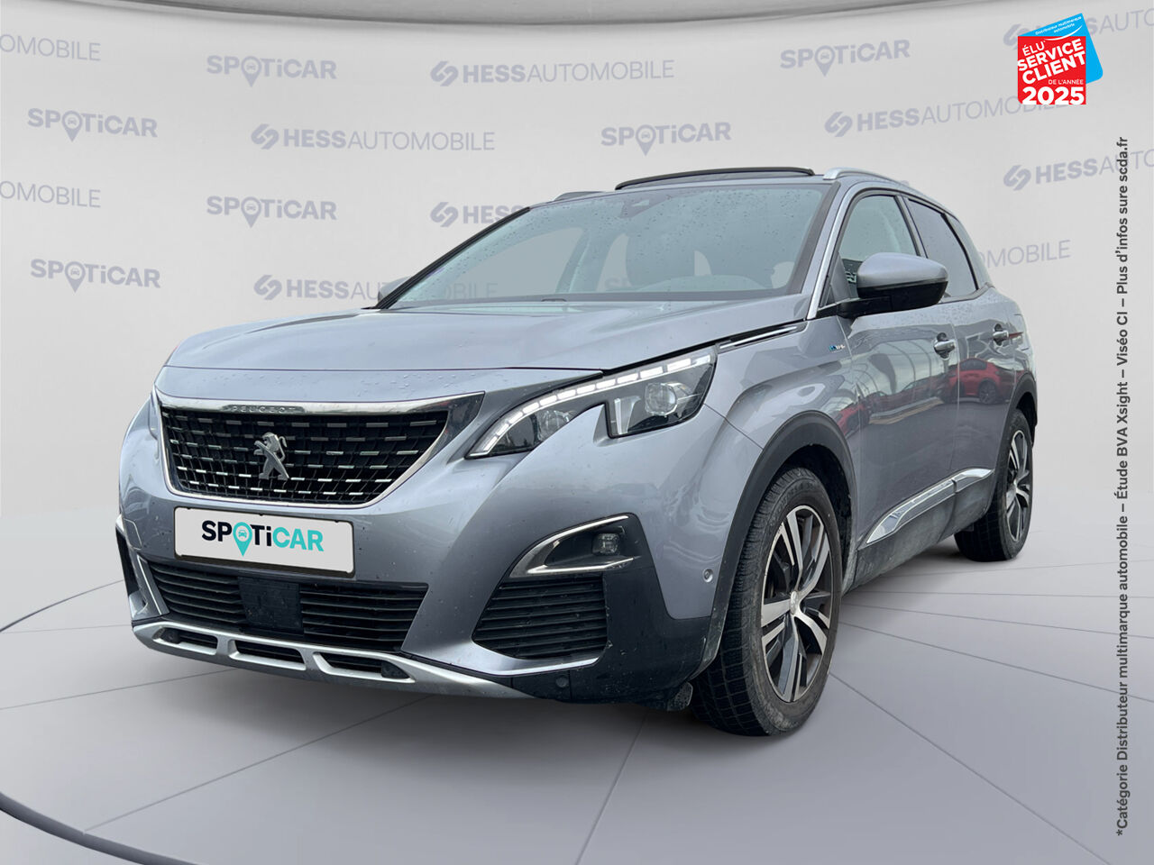 Véhicule d'occasion PEUGEOT 3008 HYBRID 225CH ALLURE BUSINESS E-EAT8 10CV chez Renault Saint-Louis