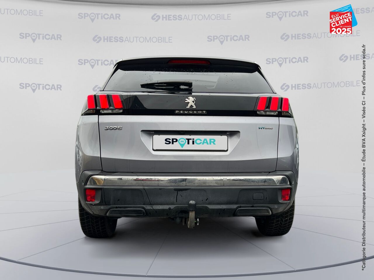 Véhicule d'occasion PEUGEOT 3008 HYBRID 225CH ALLURE BUSINESS E-EAT8 10CV chez Renault Saint-Louis
