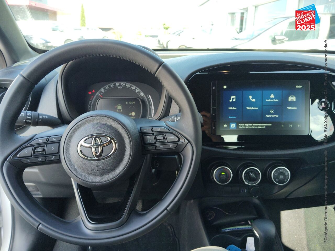 Véhicule neuf TOYOTA AYGO X 1.0 VVT-I 72CH DYNAMIC S-CVT MY24 chez Toyota Forbach