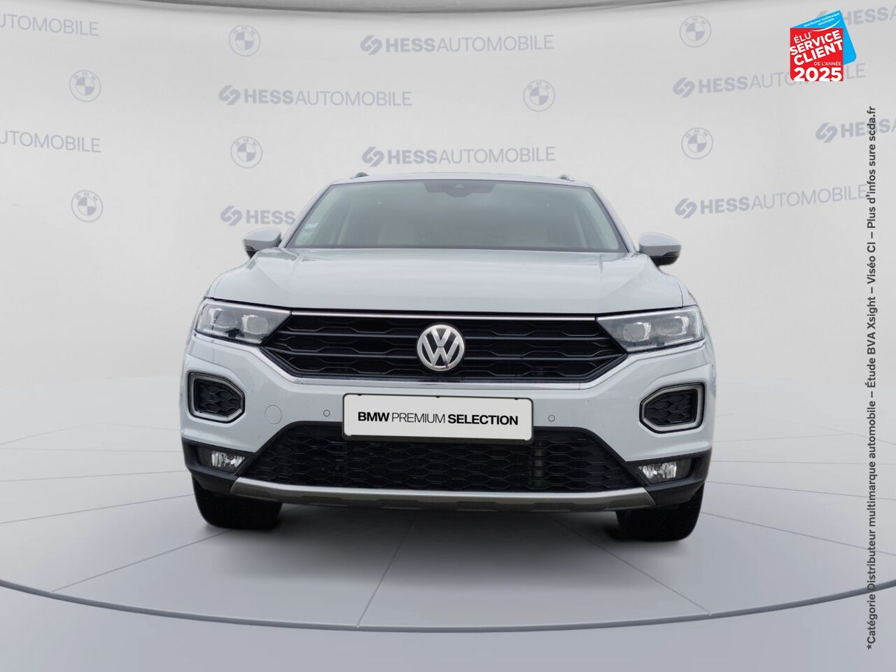 Véhicule d'occasion VOLKSWAGEN T-ROC 2.0 TSI 190CH CARAT EXCLUSIVE 4MOTION DSG7 TOUVRANT SIEGES CHAUF CAMERA chez Hyundai Mulhouse