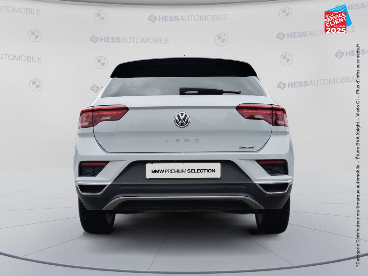Véhicule d'occasion VOLKSWAGEN T-ROC 2.0 TSI 190CH CARAT EXCLUSIVE 4MOTION DSG7 TOUVRANT SIEGES CHAUF CAMERA chez Hyundai Mulhouse