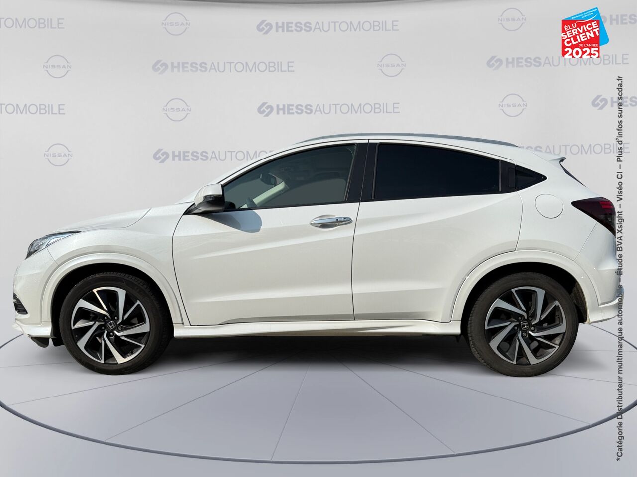 Véhicule d'occasion HONDA HR-V 1.5 I-VTEC 130CH EXCLUSIVE TOUVRANT GPS CAMERA chez Renault Colmar