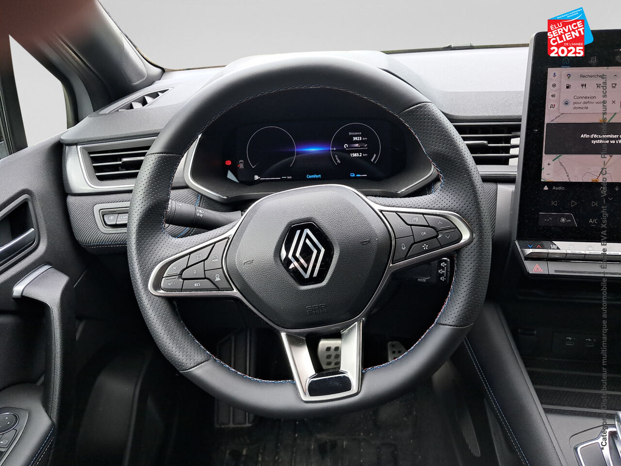 Véhicule d'occasion RENAULT CAPTUR 1.6 E-TECH FULL HYBRID 145CH ESPRIT ALPINE chez Renault Colmar