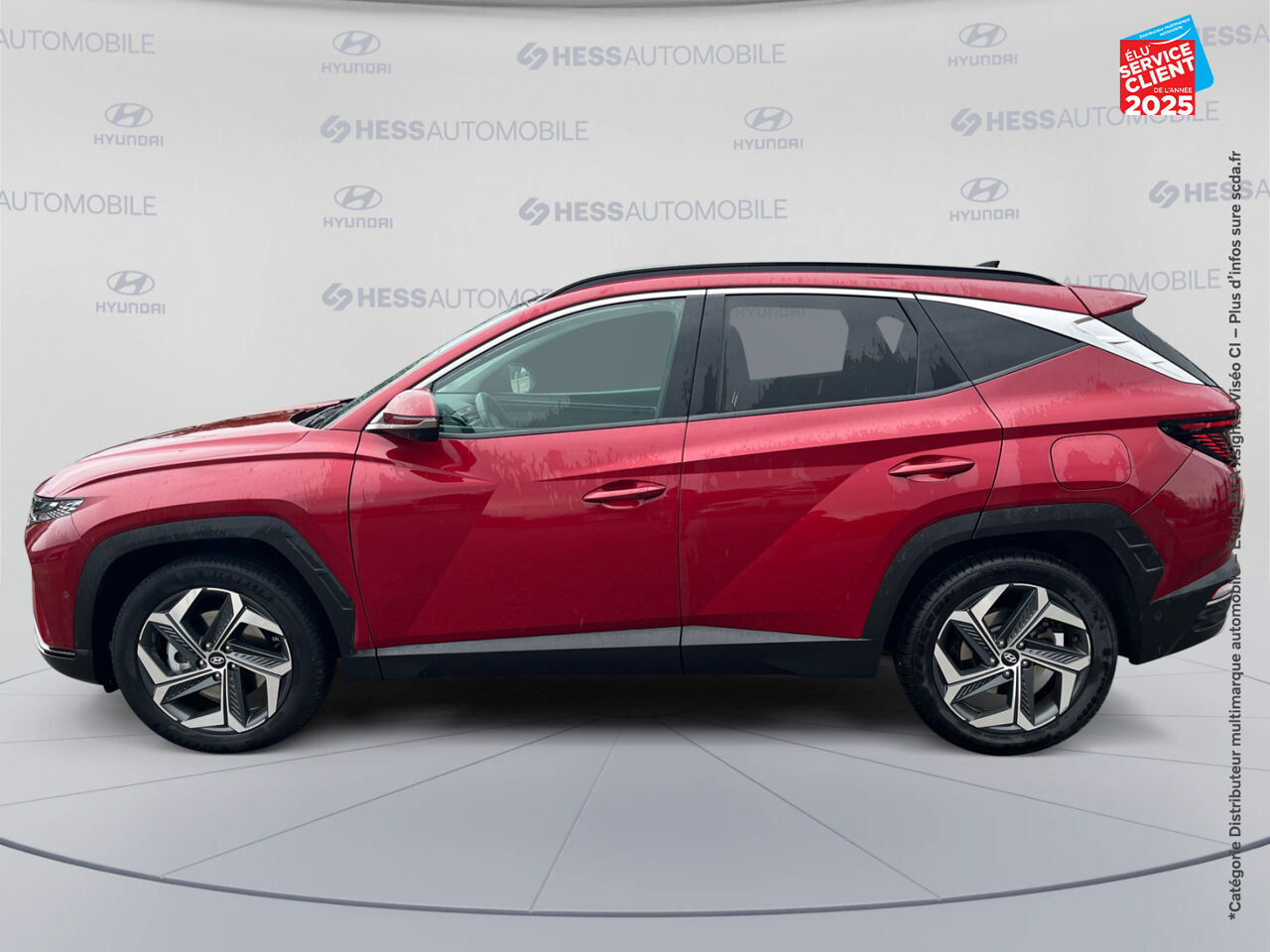 Véhicule d'occasion HYUNDAI TUCSON 1.6 T-GDI 230CH HYBRID EXECUTIVE BVA6 SIEGES CHAUF/VENTIL/CUIR VOLANT CHAUF GPS chez Hyundai Reims