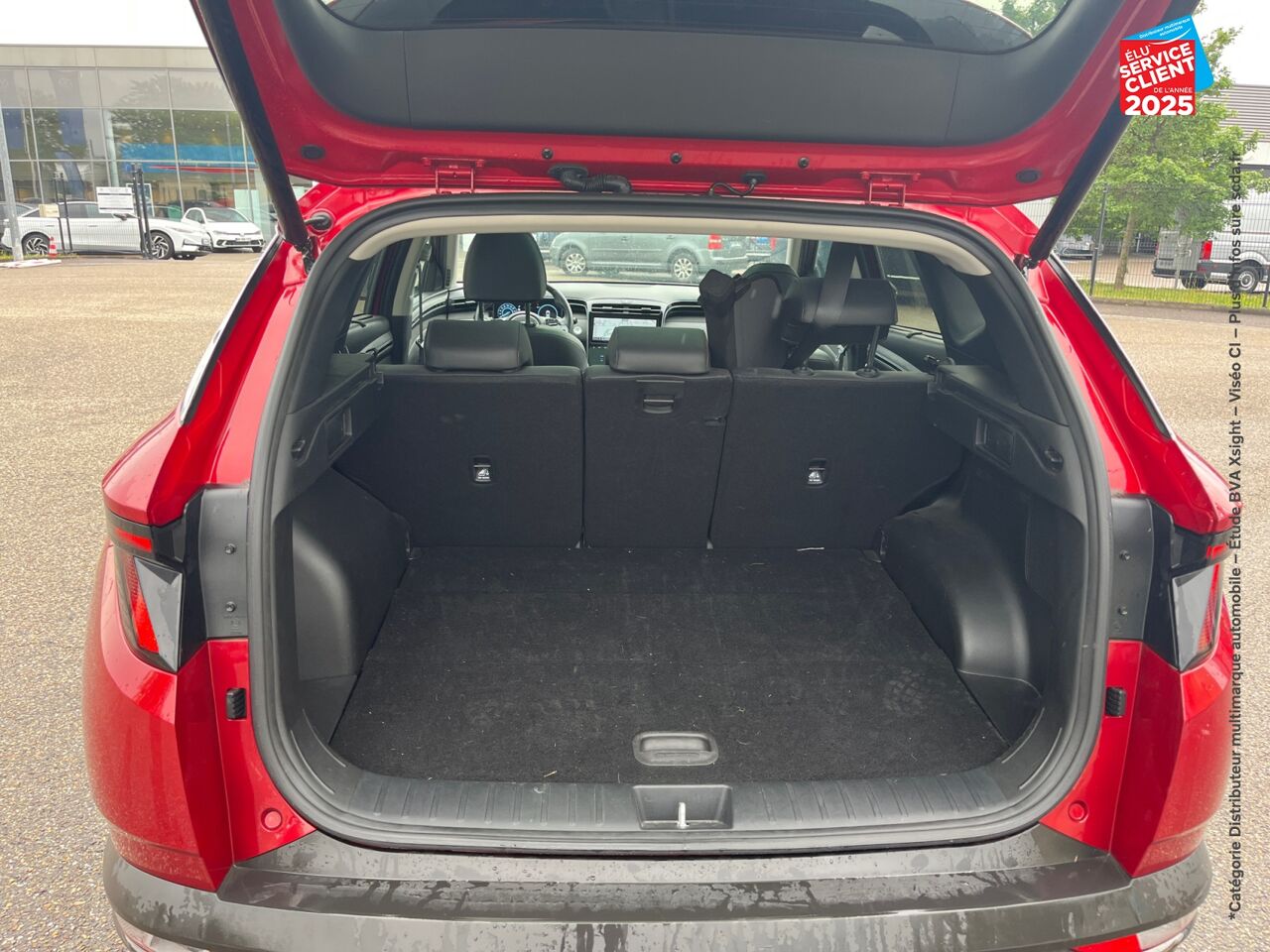 Véhicule d'occasion HYUNDAI TUCSON 1.6 T-GDI 230CH HYBRID EXECUTIVE BVA6 SIEGES CHAUF/VENTIL/CUIR VOLANT CHAUF GPS chez Hyundai Reims