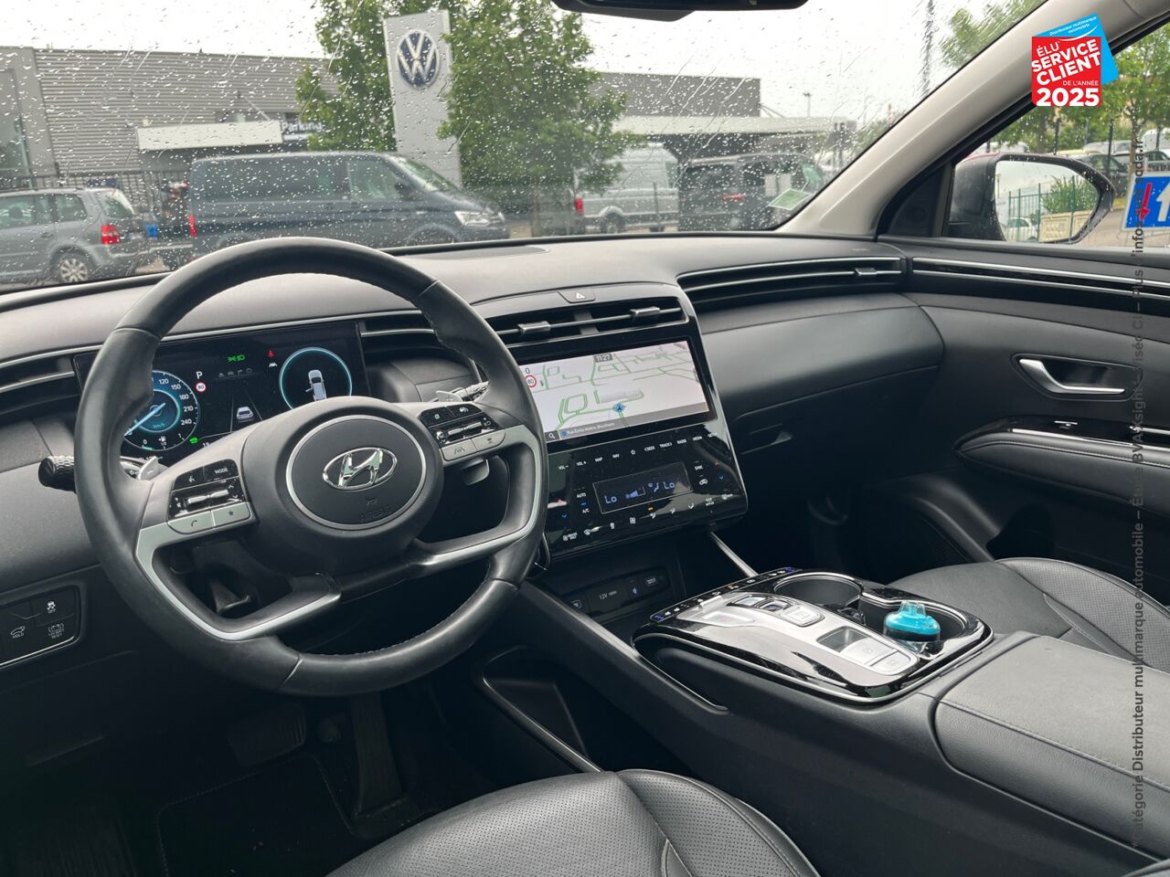Véhicule d'occasion HYUNDAI TUCSON 1.6 T-GDI 230CH HYBRID EXECUTIVE BVA6 SIEGES CHAUF/VENTIL/CUIR VOLANT CHAUF GPS chez Hyundai Reims