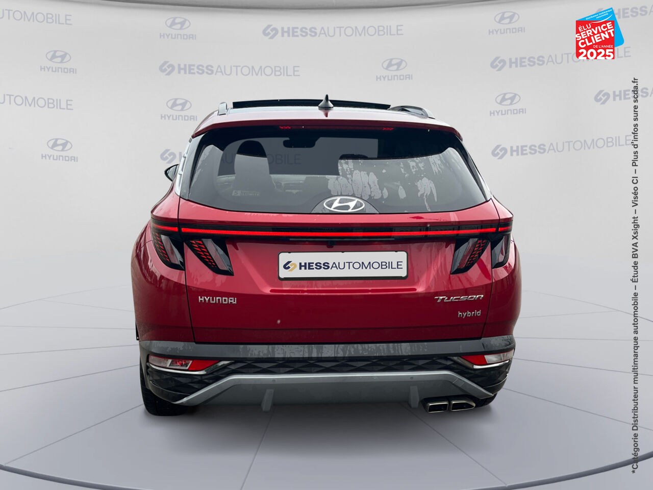 Véhicule d'occasion HYUNDAI TUCSON 1.6 T-GDI 230CH HYBRID EXECUTIVE BVA6 SIEGES CHAUF/VENTIL/CUIR VOLANT CHAUF GPS chez Hyundai Reims