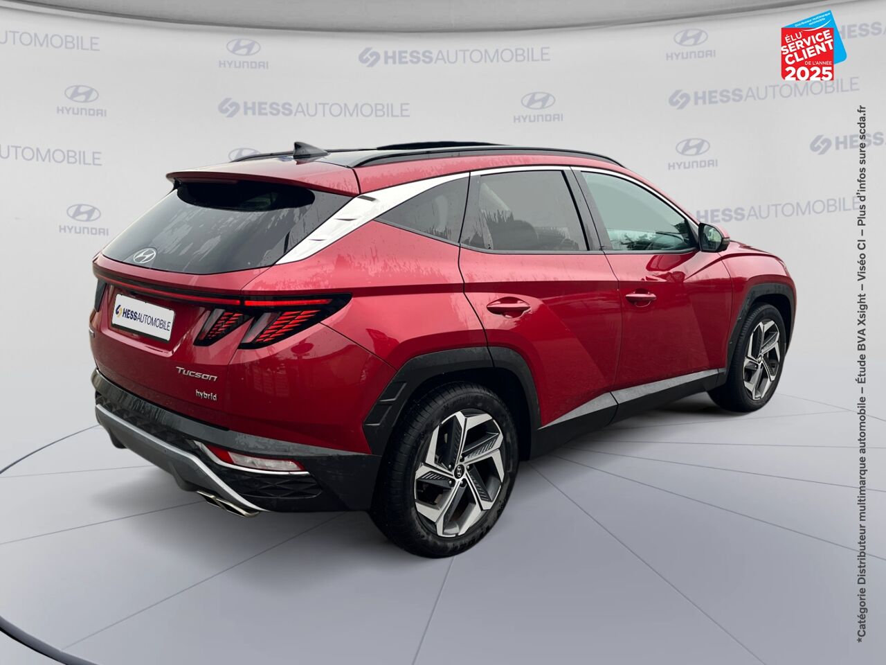 Véhicule d'occasion HYUNDAI TUCSON 1.6 T-GDI 230CH HYBRID EXECUTIVE BVA6 SIEGES CHAUF/VENTIL/CUIR VOLANT CHAUF GPS chez Hyundai Reims