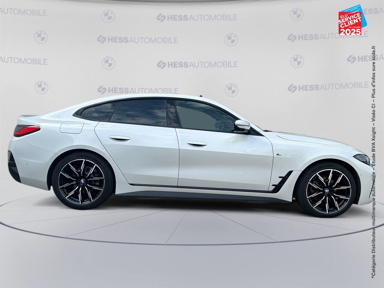 Véhicule d'occasion BMW SERIE 4 GRAN COUPE 420DA XDRIVE 190CH M SPORT TOUVRANT SIEGE CHAUF CAMERA GPS chez BMW Belfort