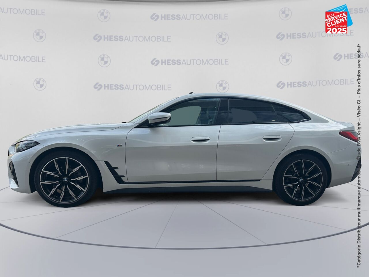 Véhicule d'occasion BMW SERIE 4 GRAN COUPE 420DA XDRIVE 190CH M SPORT TOUVRANT SIEGE CHAUF CAMERA GPS chez BMW Belfort