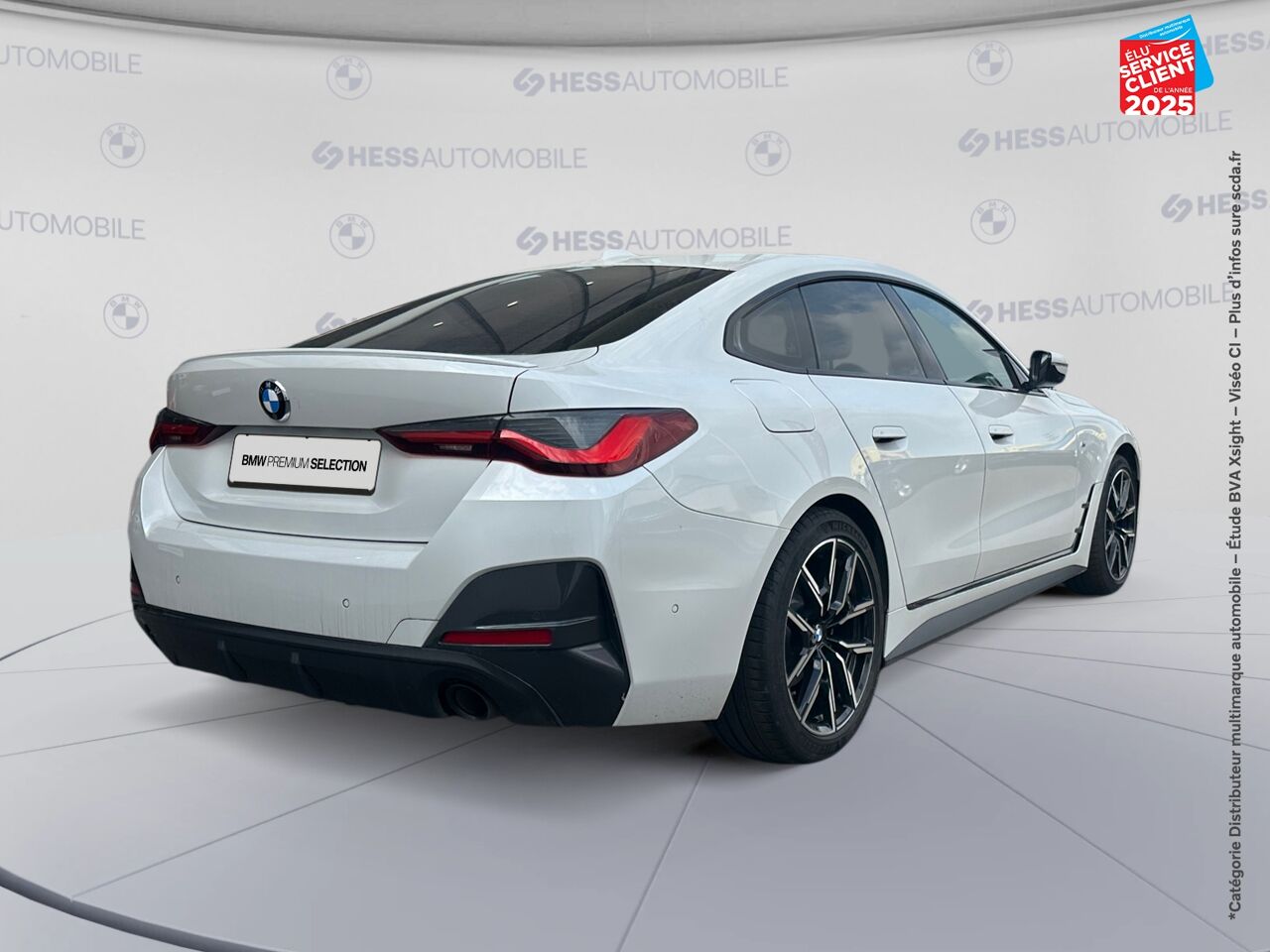 Véhicule d'occasion BMW SERIE 4 GRAN COUPE 420DA XDRIVE 190CH M SPORT TOUVRANT SIEGE CHAUF CAMERA GPS chez BMW Belfort