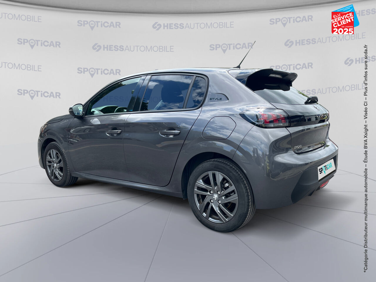 Véhicule d'occasion PEUGEOT 208 1.2 PURETECH 100CH S/S STYLE EAT8 GPS RADAR AR CARPLAY chez Toyota Sarreguemines