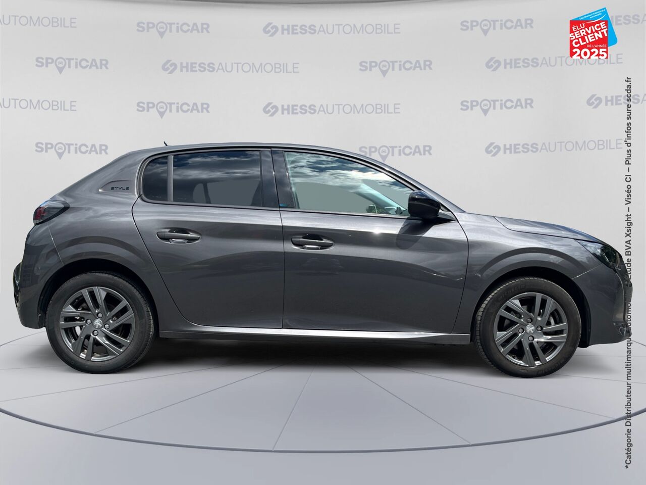 Véhicule d'occasion PEUGEOT 208 1.2 PURETECH 100CH S/S STYLE EAT8 GPS RADAR AR CARPLAY chez Toyota Sarreguemines