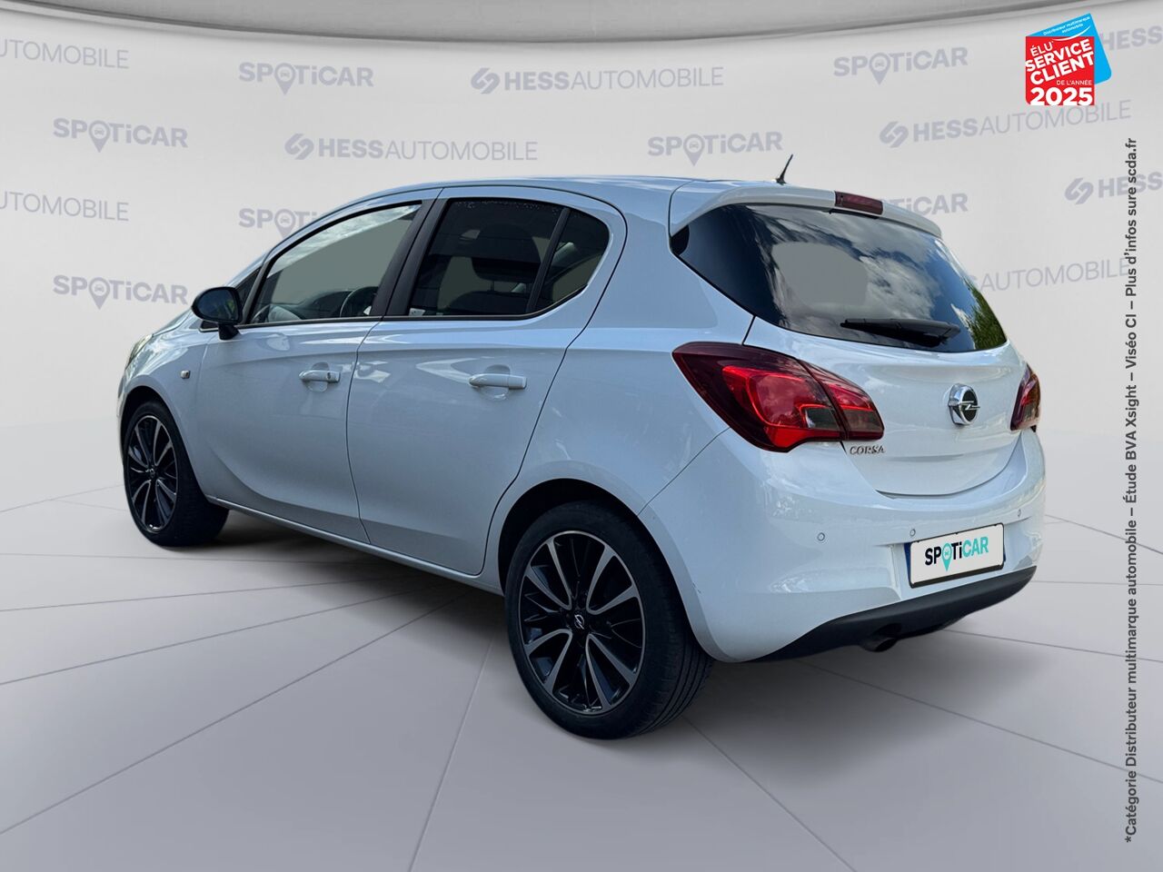 Véhicule d'occasion OPEL CORSA 1.4 90CH BLACK EDITION START/STOP 5P chez Nissan Belfort