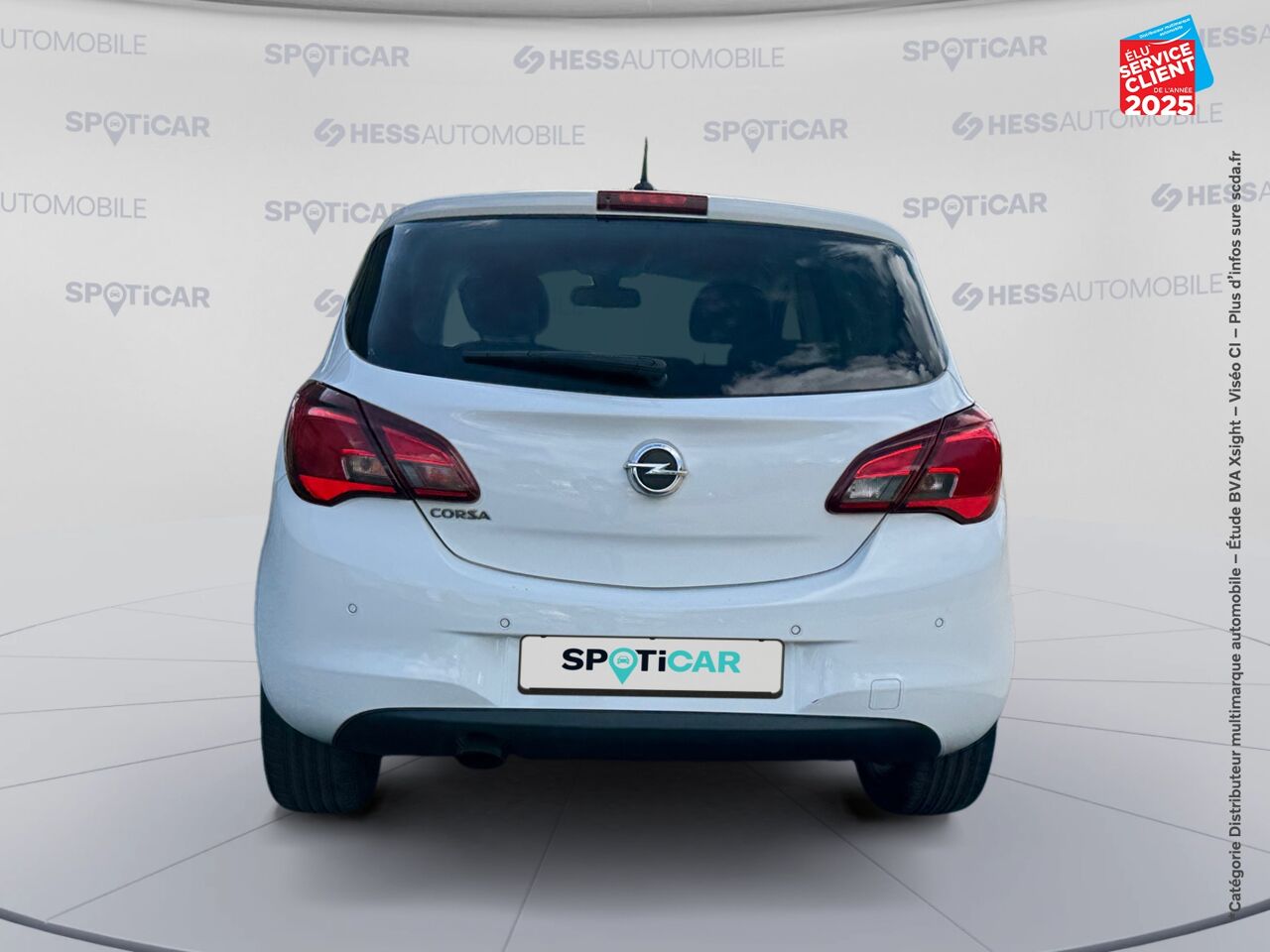 Véhicule d'occasion OPEL CORSA 1.4 90CH BLACK EDITION START/STOP 5P chez Nissan Belfort