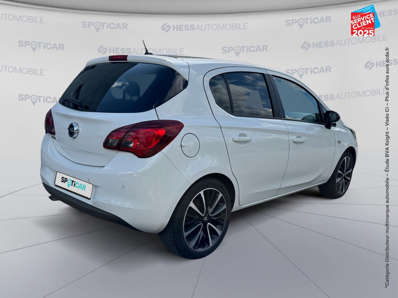 Véhicule d'occasion OPEL CORSA 1.4 90CH BLACK EDITION START/STOP 5P chez Nissan Belfort