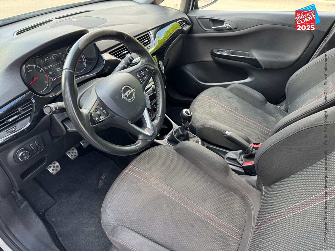 Véhicule d'occasion OPEL CORSA 1.4 90CH BLACK EDITION START/STOP 5P chez Nissan Belfort