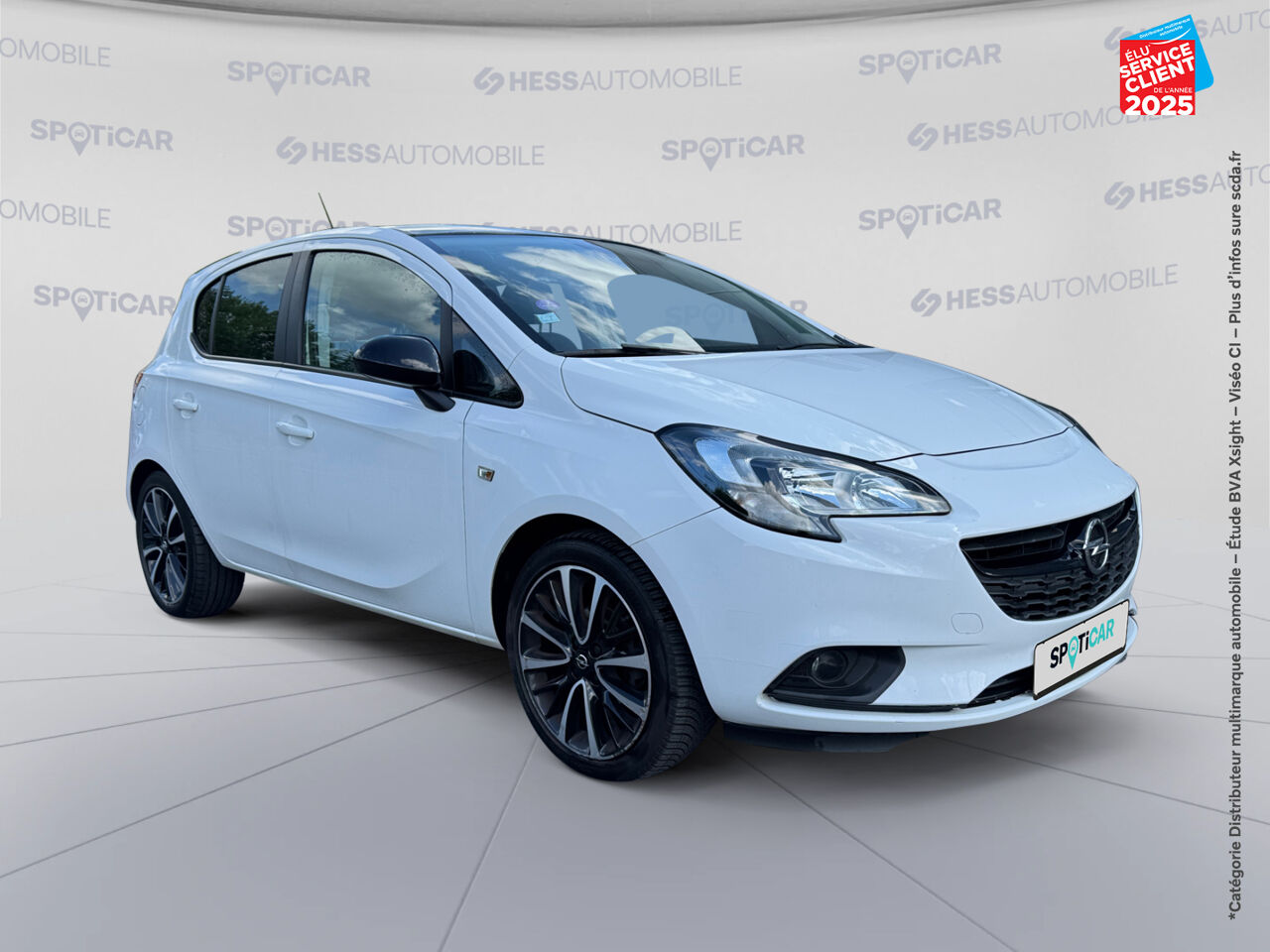 Véhicule d'occasion OPEL CORSA 1.4 90CH BLACK EDITION START/STOP 5P chez Nissan Belfort