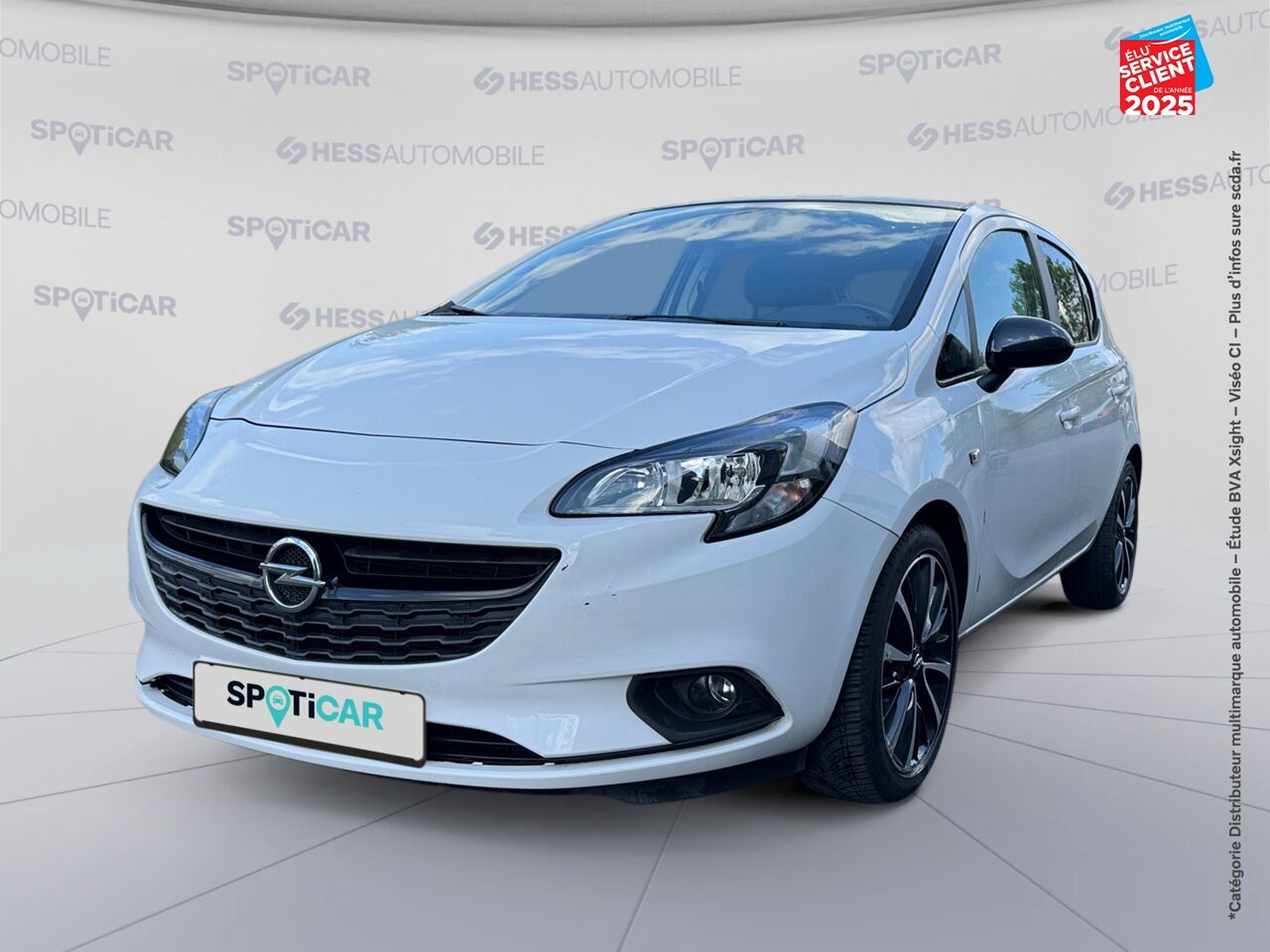 Véhicule d'occasion OPEL CORSA 1.4 90CH BLACK EDITION START/STOP 5P chez Nissan Belfort