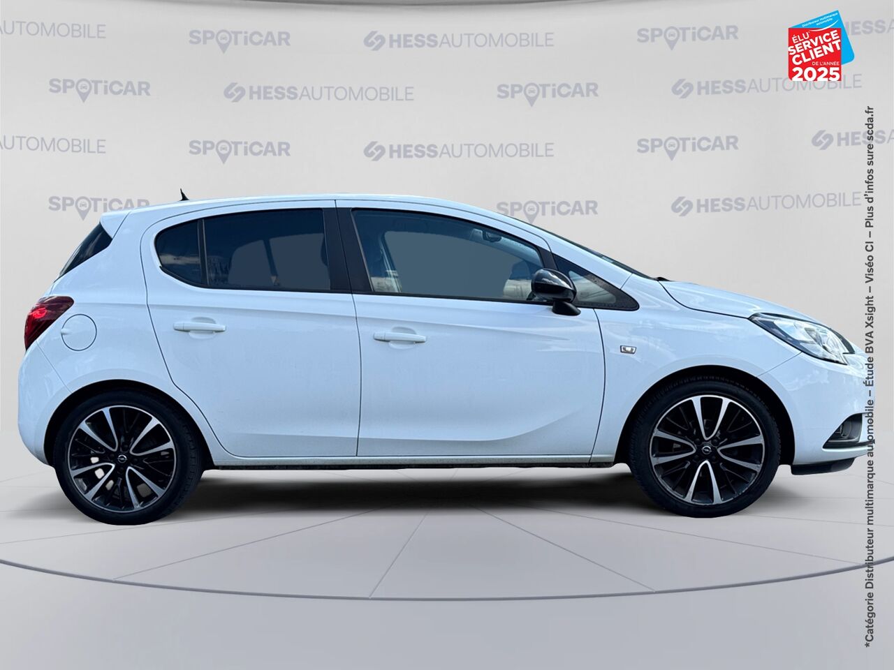 Véhicule d'occasion OPEL CORSA 1.4 90CH BLACK EDITION START/STOP 5P chez Nissan Belfort