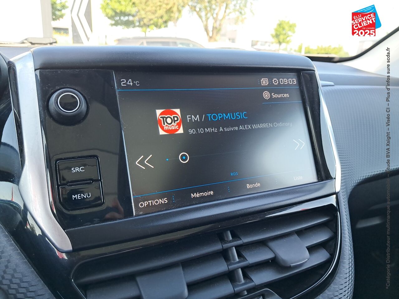 Véhicule d'occasion PEUGEOT 2008 1.2 PURETECH 110CH E6.C CROSSWAY SS EAT6 chez Opel Bar le Duc