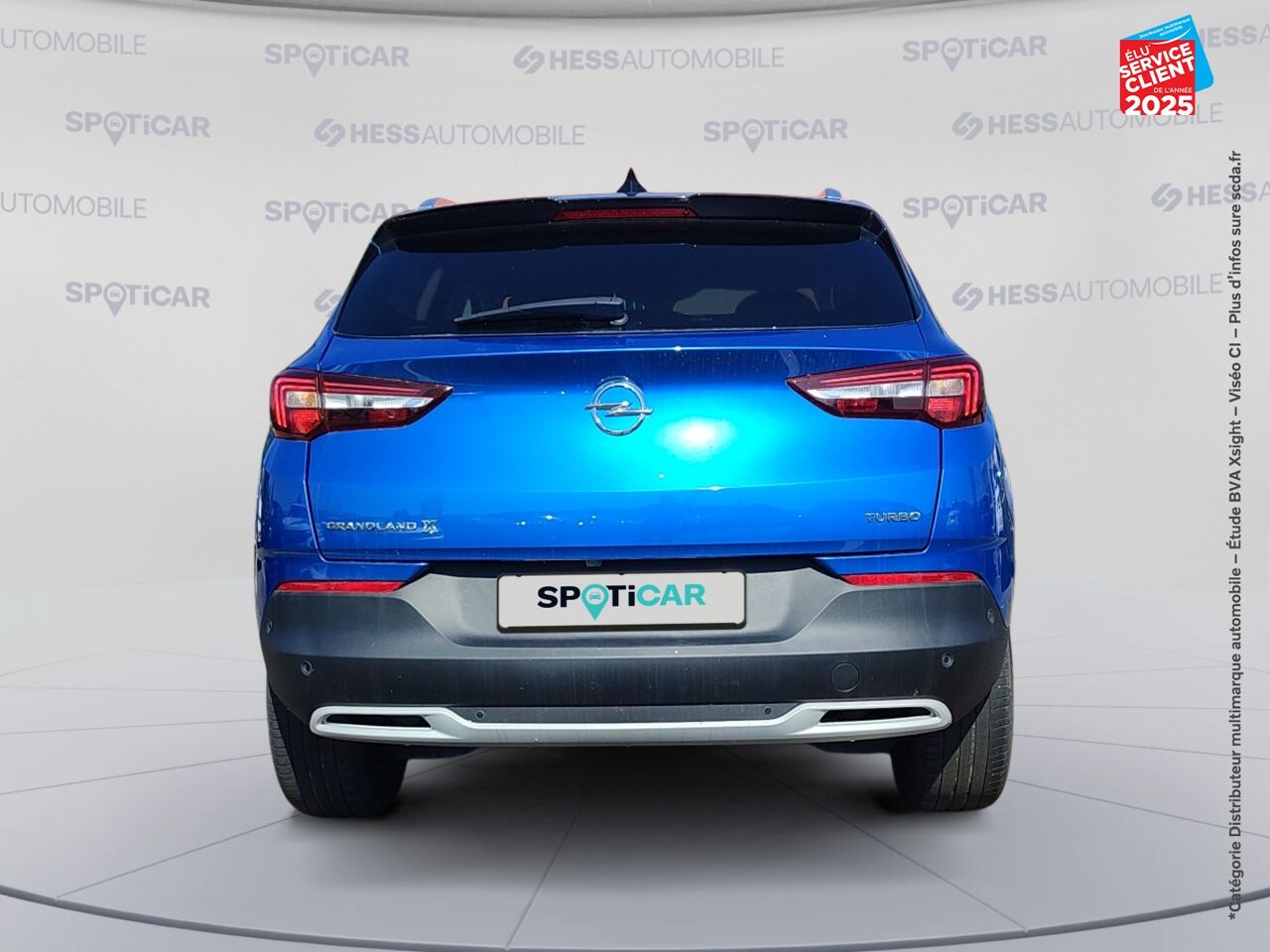 Véhicule d'occasion OPEL GRANDLAND X 1.2 TURBO 130CH DESIGN LINE GPS CAMERA chez Toyota Saint Dizier