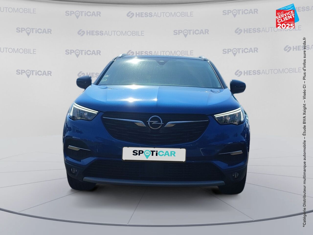 Véhicule d'occasion OPEL GRANDLAND X 1.2 TURBO 130CH DESIGN LINE GPS CAMERA chez Toyota Saint Dizier