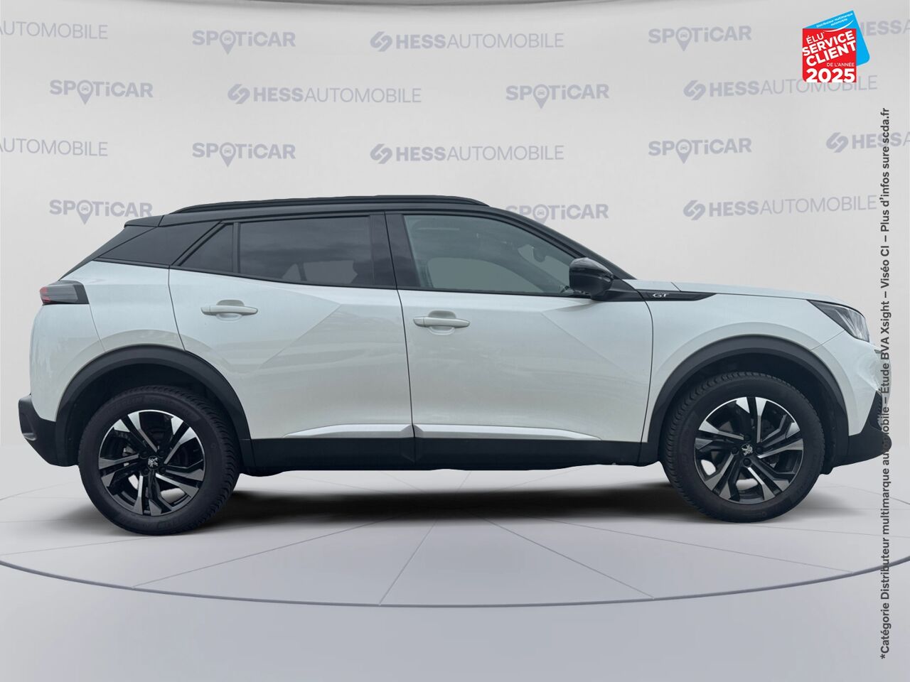 Véhicule d'occasion PEUGEOT 2008 1.2 PURETECH 130CH S/S GT EAT8 GPS CAMERA CARPLAY chez HESS Automobile