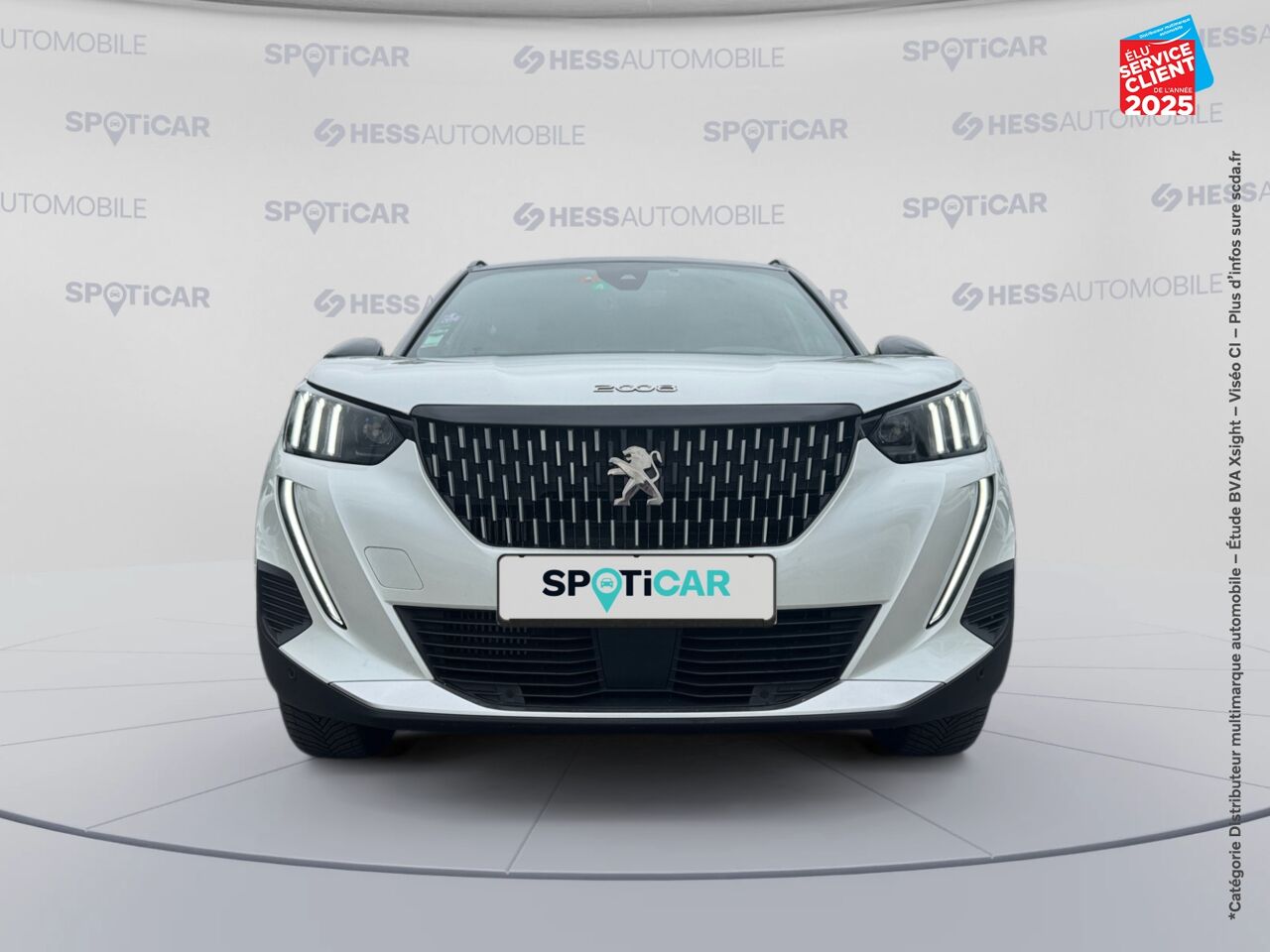 Véhicule d'occasion PEUGEOT 2008 1.2 PURETECH 130CH S/S GT EAT8 GPS CAMERA CARPLAY chez HESS Automobile