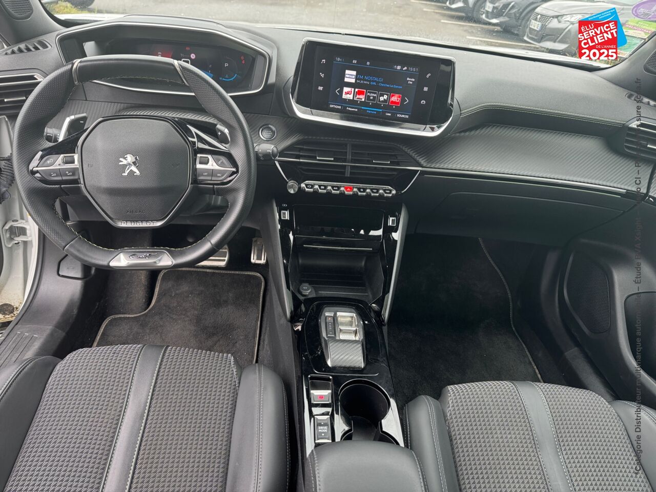 Véhicule d'occasion PEUGEOT 2008 1.2 PURETECH 130CH S/S GT EAT8 GPS CAMERA CARPLAY chez HESS Automobile