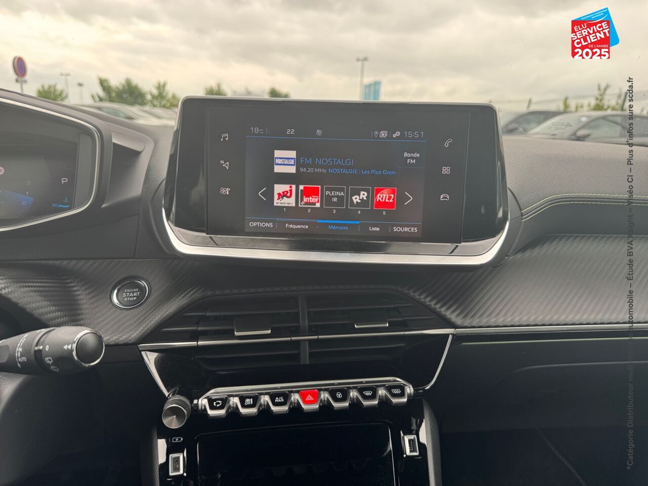 Véhicule d'occasion PEUGEOT 2008 1.2 PURETECH 130CH S/S GT EAT8 GPS CAMERA CARPLAY chez HESS Automobile