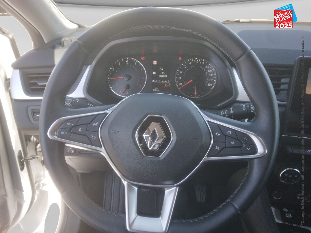 Véhicule d'occasion RENAULT CAPTUR 1.0 TCE 100CH BUSINESS GPL -21 GPS CAMERA chez Toyota Thionville