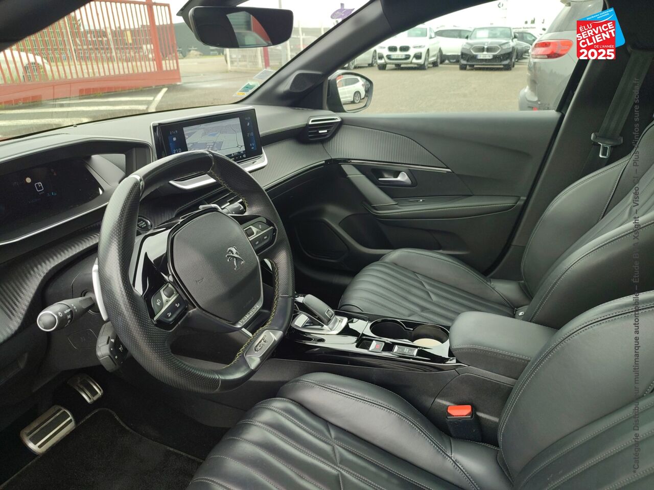 Véhicule d'occasion PEUGEOT 208 1.2 PURETECH 130CH S/S GT LINE EAT8 7CV SIEGES CHAUF/CUIR GPS CAMERA CARPLAY chez Toyota Thionville