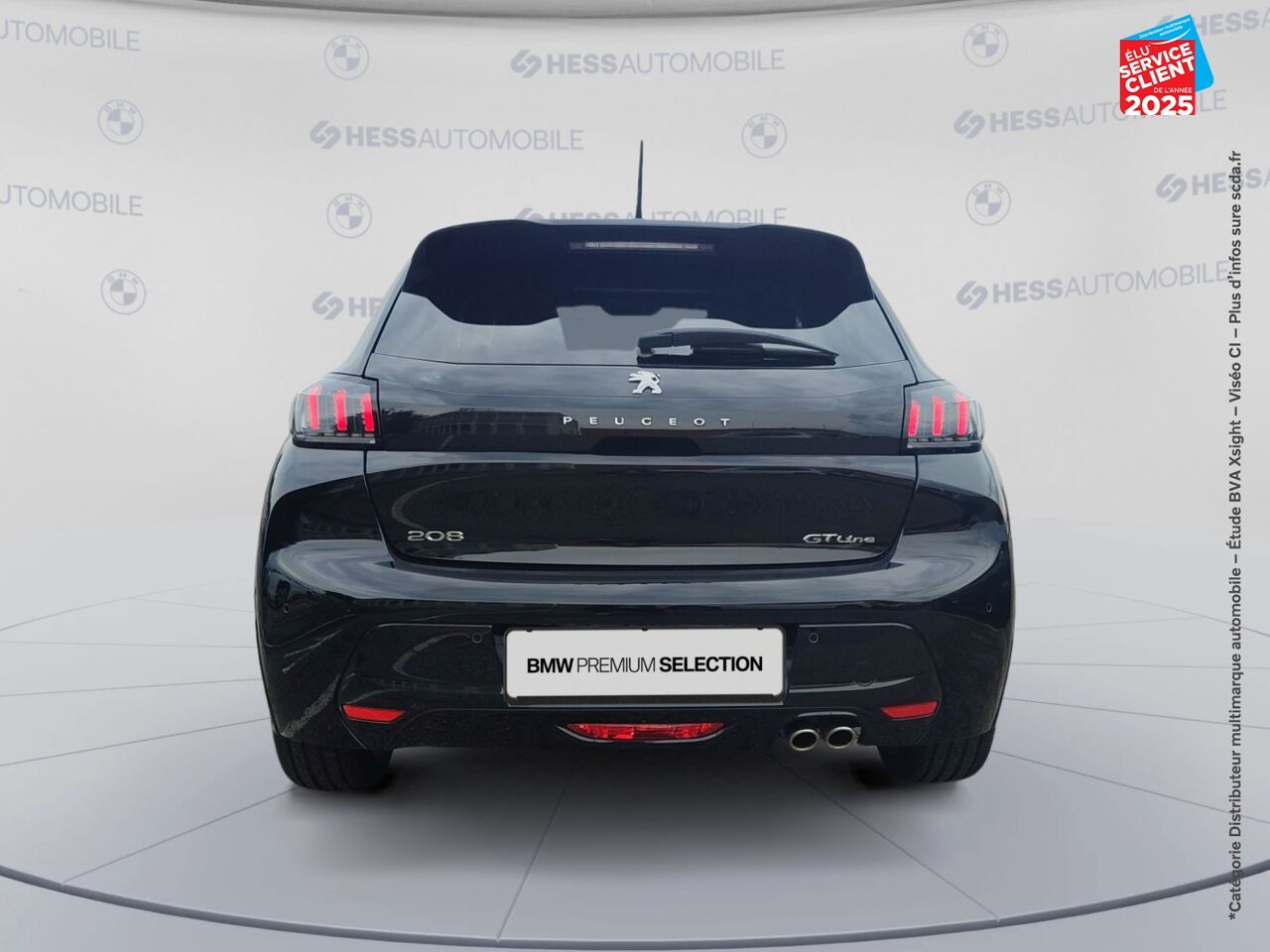 Véhicule d'occasion PEUGEOT 208 1.2 PURETECH 130CH S/S GT LINE EAT8 7CV SIEGES CHAUF/CUIR GPS CAMERA CARPLAY chez Toyota Thionville
