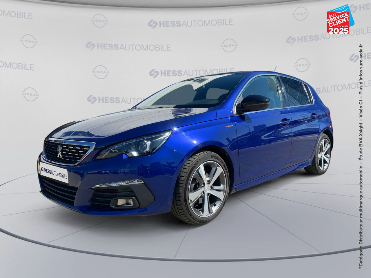 Véhicule d'occasion PEUGEOT 308 1.5 BLUEHDI 130CH SS GT LINE EAT8 chez Hyundai Epernay