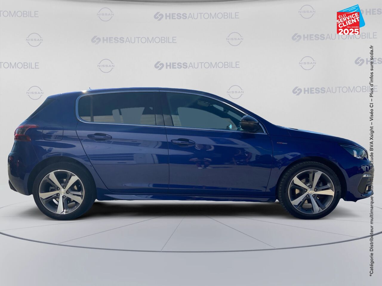 Véhicule d'occasion PEUGEOT 308 1.5 BLUEHDI 130CH SS GT LINE EAT8 chez Hyundai Epernay