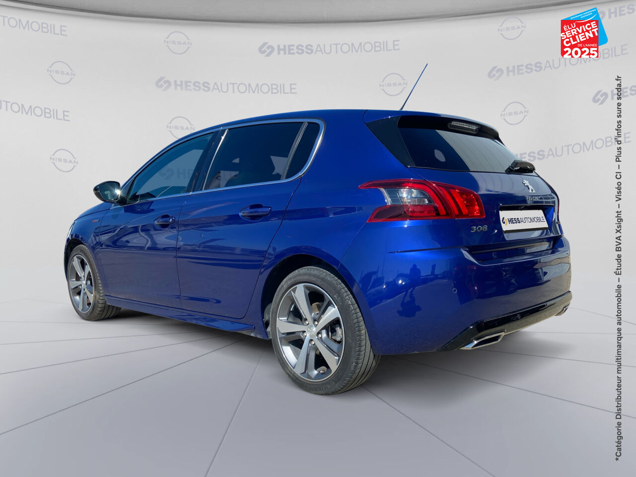 Véhicule d'occasion PEUGEOT 308 1.5 BLUEHDI 130CH SS GT LINE EAT8 chez Hyundai Epernay