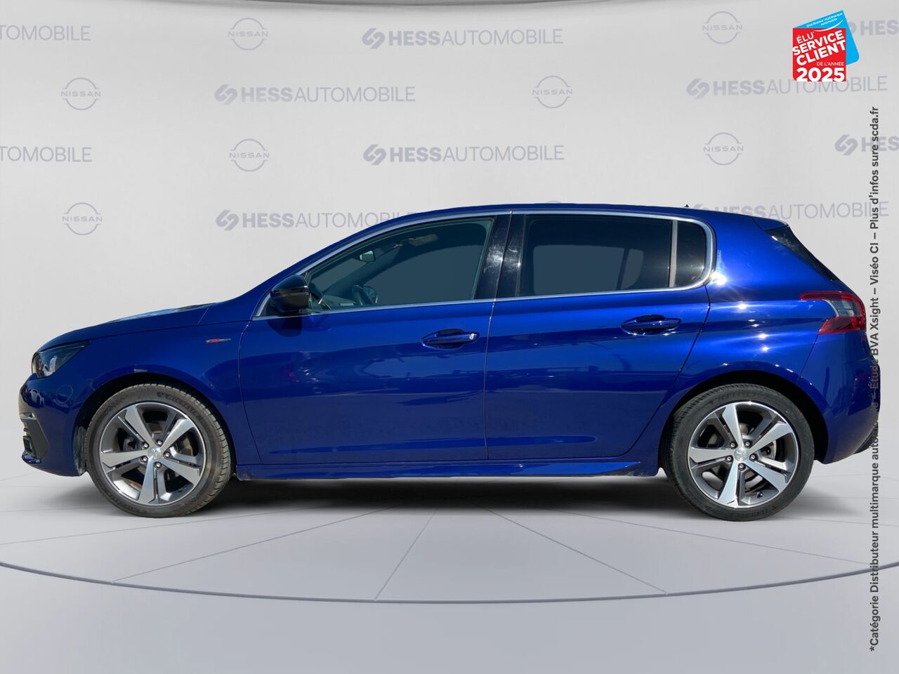 Véhicule d'occasion PEUGEOT 308 1.5 BLUEHDI 130CH SS GT LINE EAT8 chez Hyundai Epernay