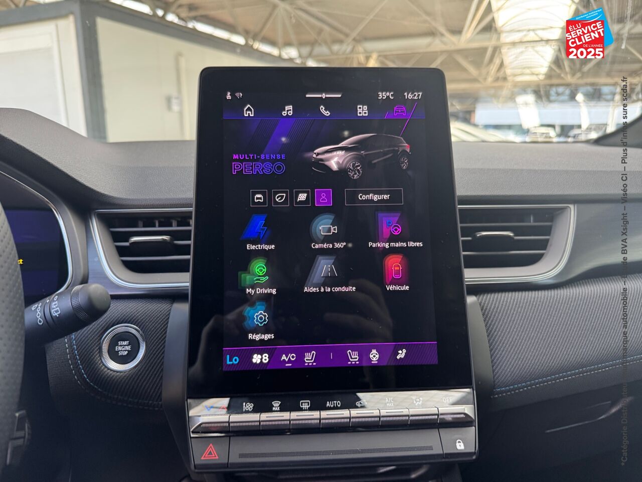 Véhicule d'occasion RENAULT SYMBIOZ 1.6 E-TECH FULL HYBRID 145CH ESPRIT ALPINE chez Toyota Sarreguemines