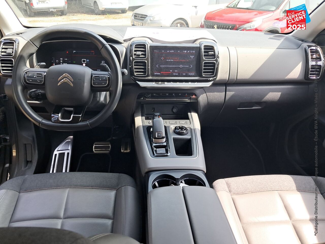 Véhicule d'occasion CITROEN C5 AIRCROSS PURETECH 180CH S/S SHINE EAT8 E6.D-TEMP SIEGE CHAUF CAMERA GPS chez Renault Saint-Louis