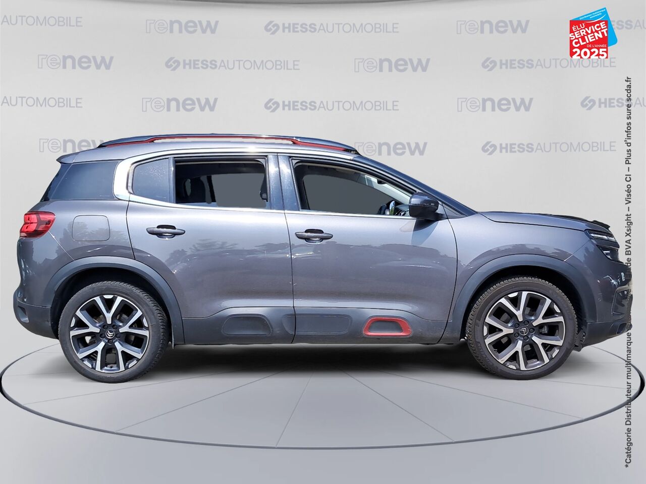 Véhicule d'occasion CITROEN C5 AIRCROSS PURETECH 180CH S/S SHINE EAT8 E6.D-TEMP SIEGE CHAUF CAMERA GPS chez Renault Saint-Louis