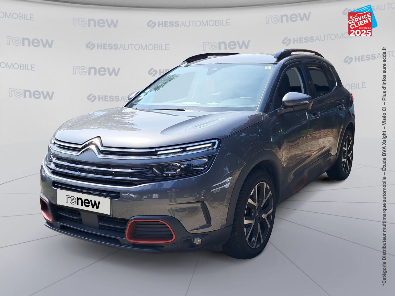 Véhicule d'occasion CITROEN C5 AIRCROSS PURETECH 180CH S/S SHINE EAT8 E6.D-TEMP SIEGE CHAUF CAMERA GPS chez Renault Saint-Louis
