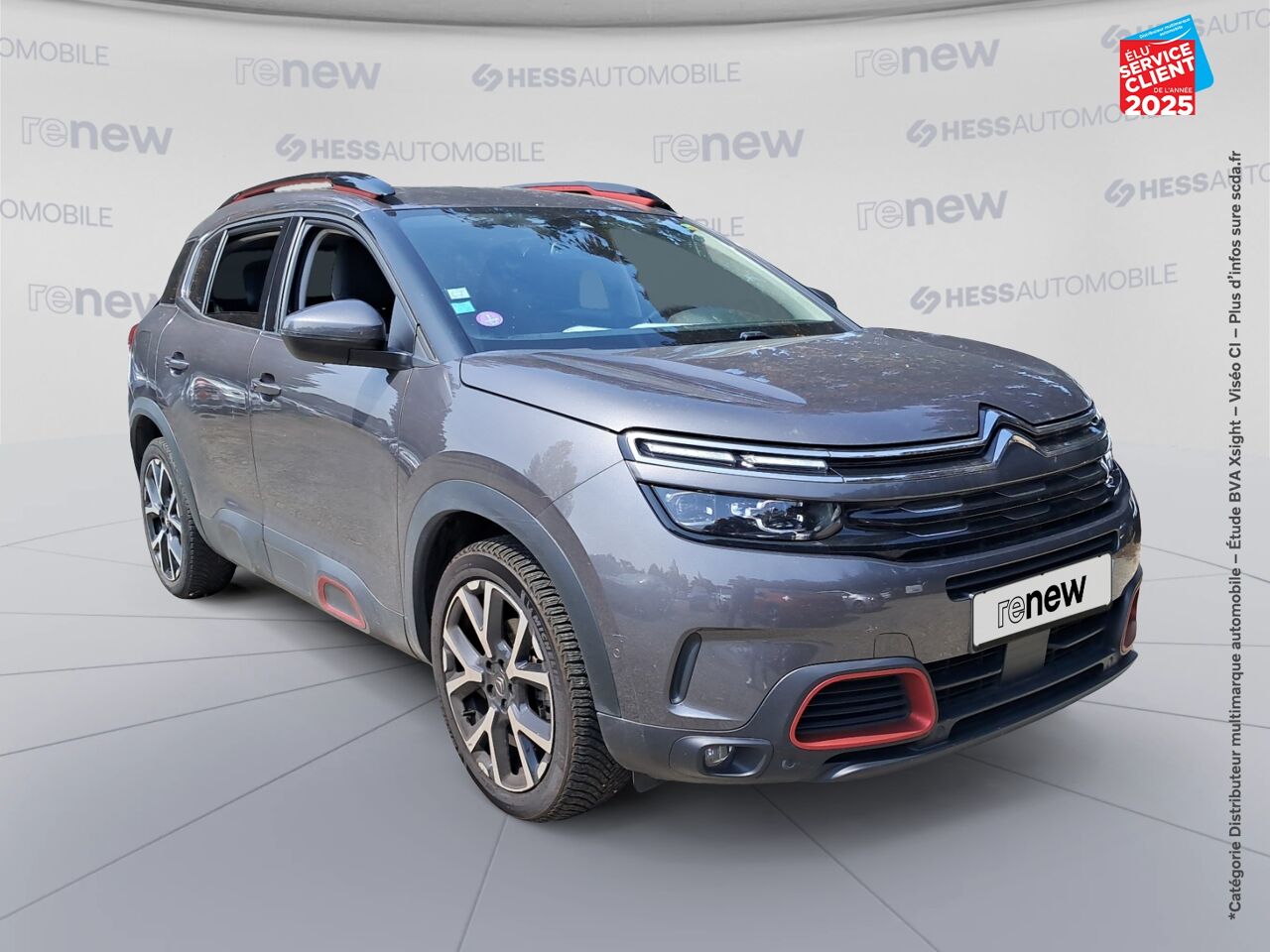 Véhicule d'occasion CITROEN C5 AIRCROSS PURETECH 180CH S/S SHINE EAT8 E6.D-TEMP SIEGE CHAUF CAMERA GPS chez Renault Saint-Louis