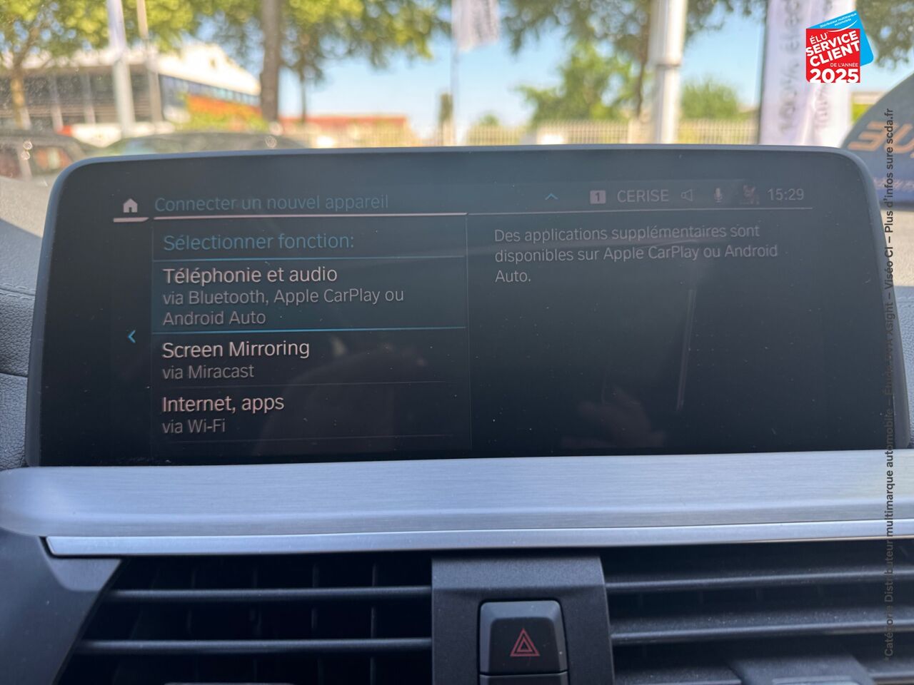Véhicule d'occasion BMW IX3 M SPORT 286CH IMPRESSIVE 6CV chez Hyundai Epernay