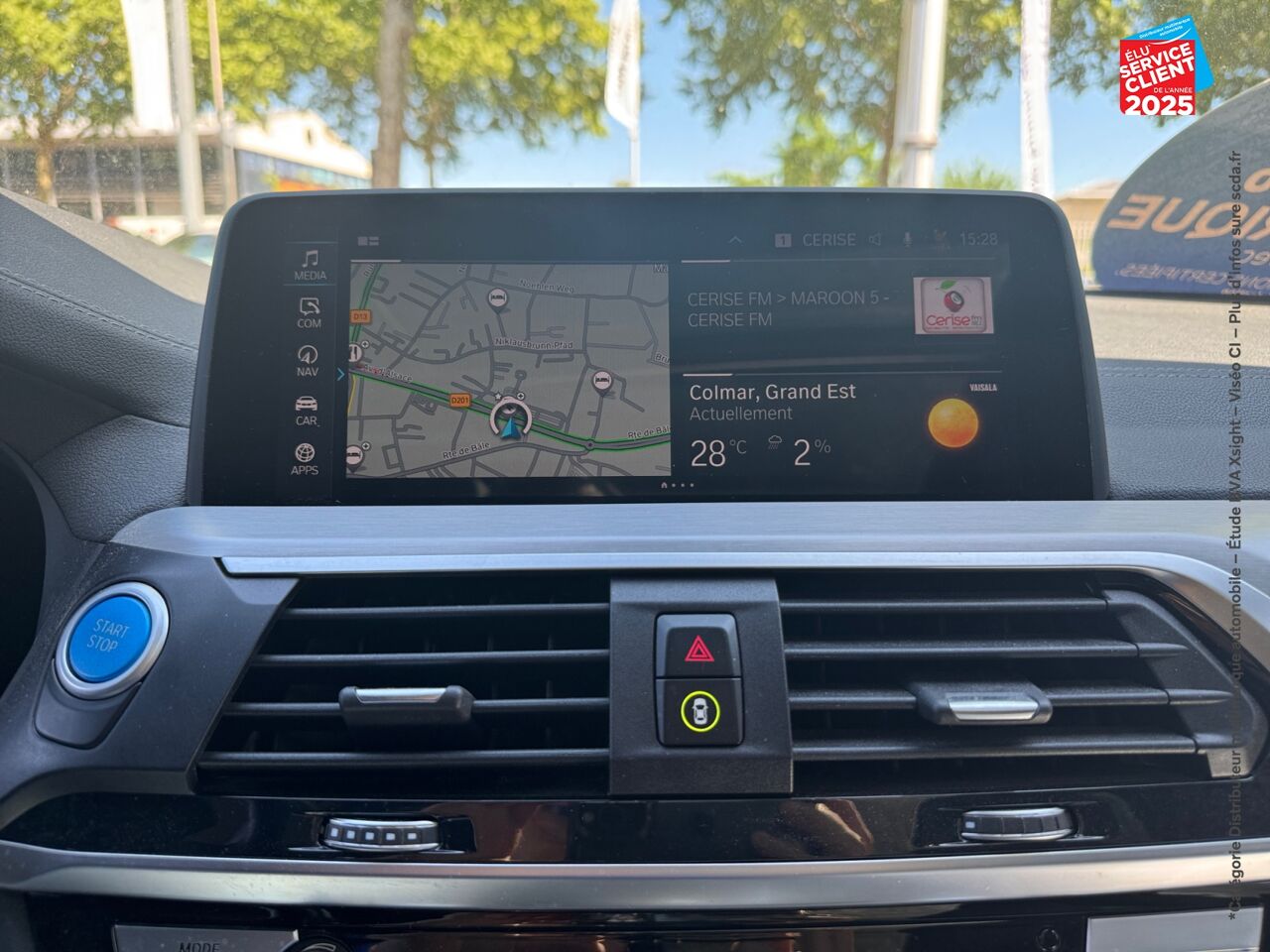 Véhicule d'occasion BMW IX3 M SPORT 286CH IMPRESSIVE 6CV chez Hyundai Epernay