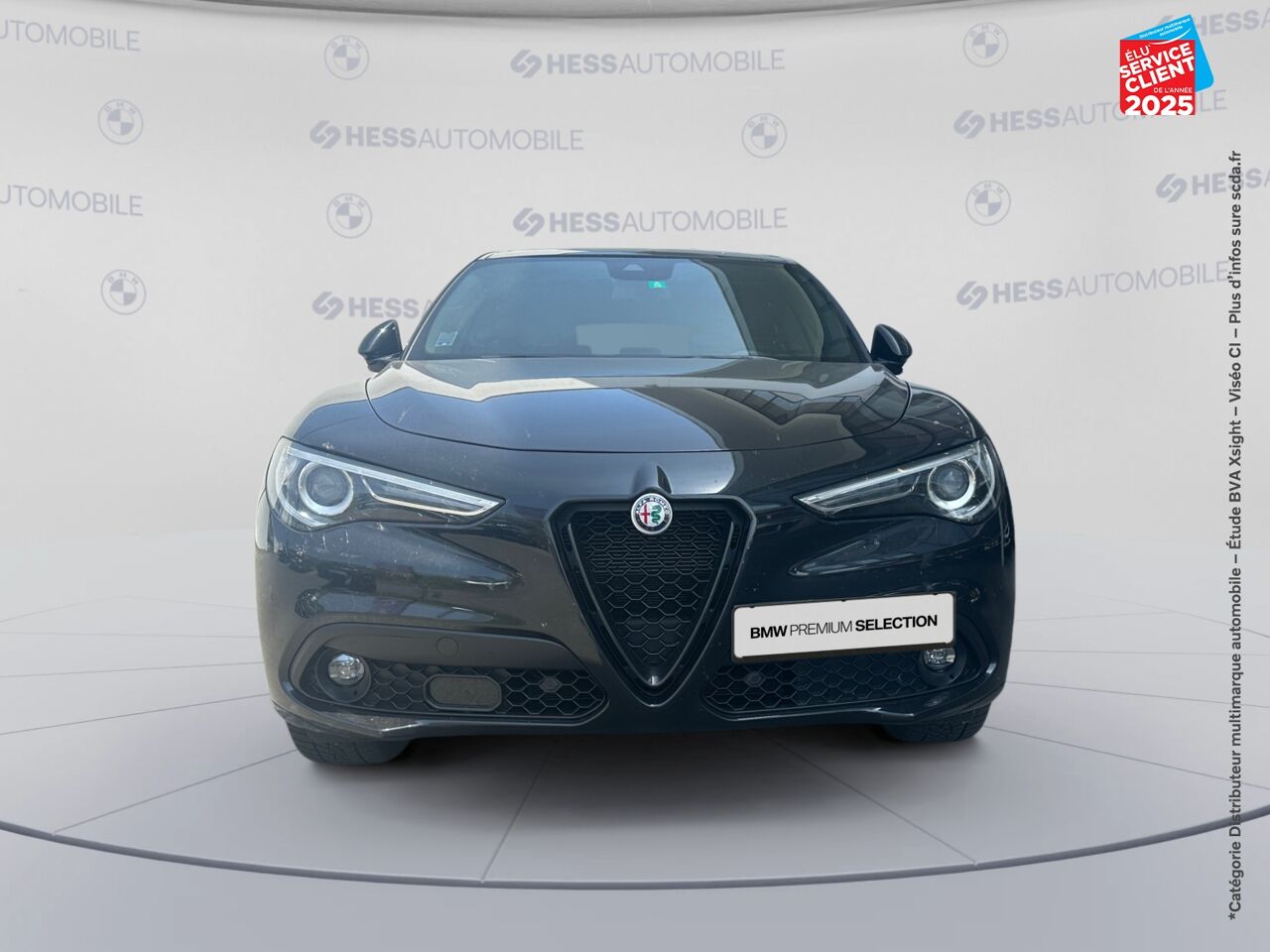 Véhicule d'occasion ALFA ROMEO STELVIO 2.2 DIESEL 210CH VELOCE Q4 AT8 SIEGE CUIR CHAUF VOLANT CHAUF GPS chez Renault Colmar