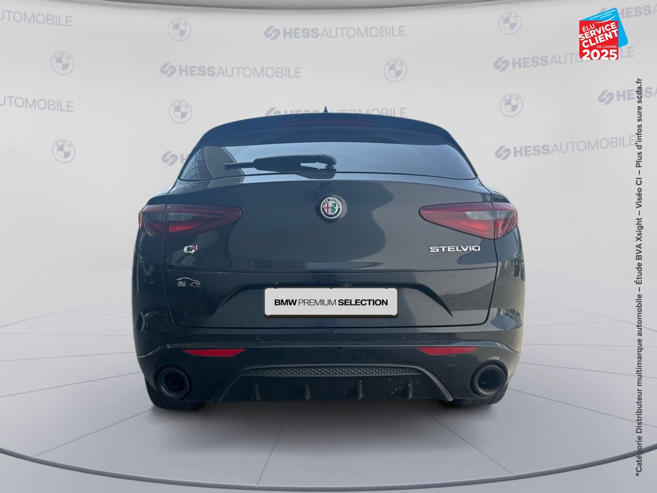 Véhicule d'occasion ALFA ROMEO STELVIO 2.2 DIESEL 210CH VELOCE Q4 AT8 SIEGE CUIR CHAUF VOLANT CHAUF GPS chez Renault Colmar