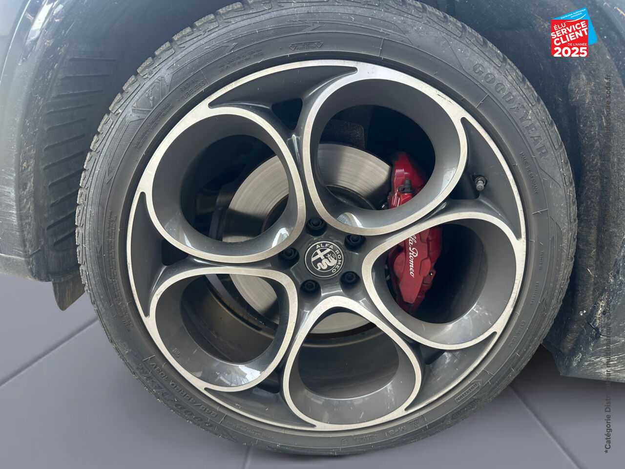 Véhicule d'occasion ALFA ROMEO STELVIO 2.2 DIESEL 210CH VELOCE Q4 AT8 SIEGE CUIR CHAUF VOLANT CHAUF GPS chez Renault Colmar