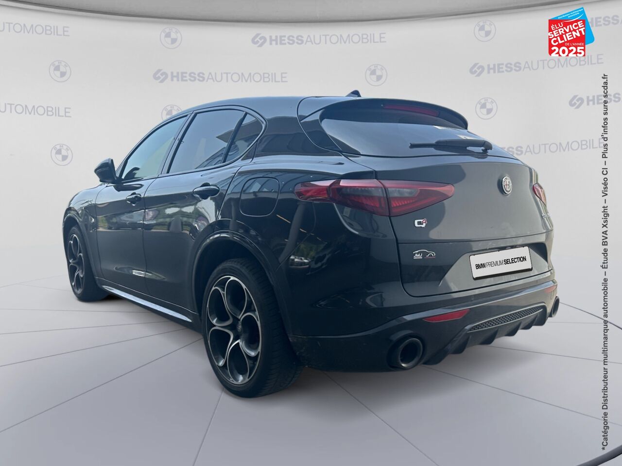 Véhicule d'occasion ALFA ROMEO STELVIO 2.2 DIESEL 210CH VELOCE Q4 AT8 SIEGE CUIR CHAUF VOLANT CHAUF GPS chez Renault Colmar